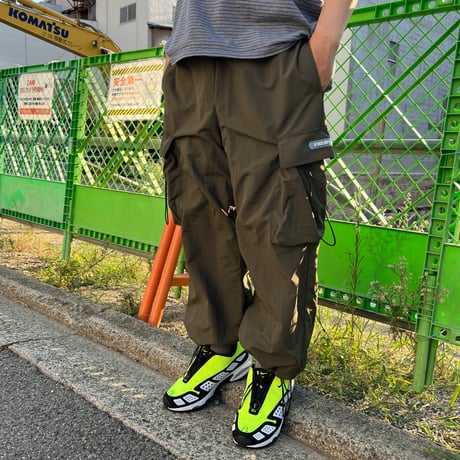 ADG Nylon Easy Cargo Pants (Olv)｜エーディージー ナイロン イージーカーゴパンツ（オリーブ）