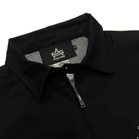 ATTACK ORIGINAL “CONCEPT” HARRINGTON JACKET (BLACK)｜アタックオリジナル “コンセプト” ハリントンジャケット（ブラック）