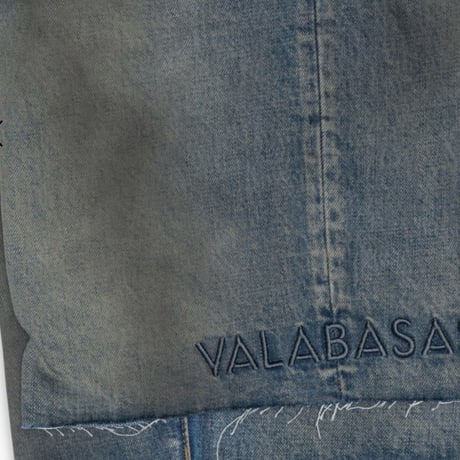 VALABASAS MR. Shorts (Dirty Vintage Blue)｜バラバサス ミスター ショーツ（ダーティ ヴィンテージブルー）