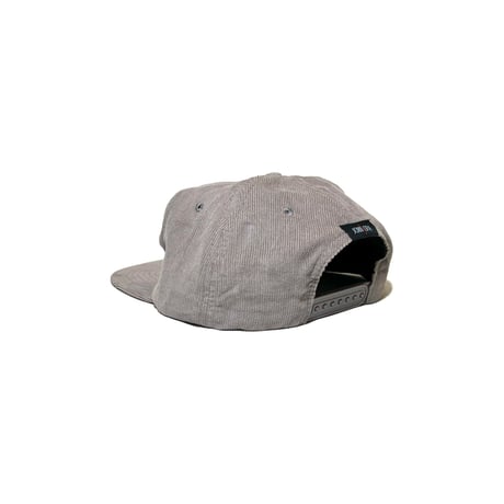 JOHN SOFIA Logo Corduroy Snapback (Gray/Mint)｜ジョンソフィア ロゴコーデュロイ スナップバック（グレー/ミント）