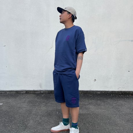 Attack Fishing Club “Chillin Da Surface” 8oz Set-Up (Nvy)｜アタックフィッシングクラブ チリン ダ サーフェス セットアップ (ネイビー)