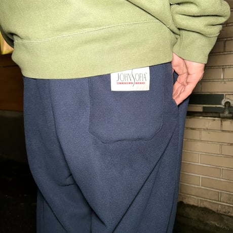 JOHN SOFIA High Grade Fleece Easy Pant (New York Navy)｜ジョンソフィア ハイグレード フリース イージーパンツ（ニューヨークネイビー）