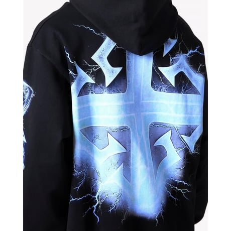 GUAPI Black Revived Hoodie V2 (Black)｜グアピ ブラック リバイブド フーディー V2（ブラック）