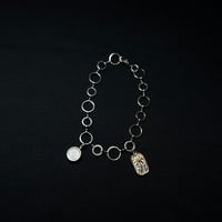 JOHN SOFIA “coconut” chain bracelet (Silver) | ジョンソフィア “ココナッツ” チェーン ブレスレット (シルバー)
