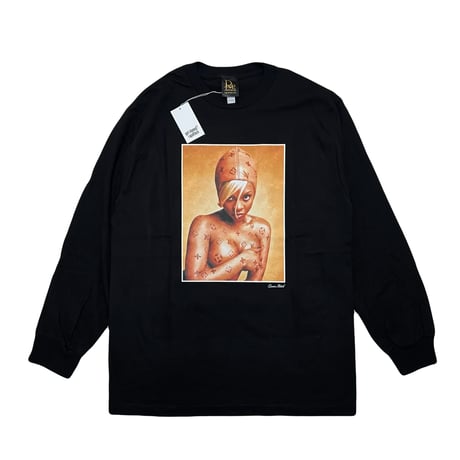 RAP ATTACK “Queen Bitch” L/S Tee (Black)｜ラップアタック “クイーンビッチ” ロングスリーブTシャツ（ブラック）