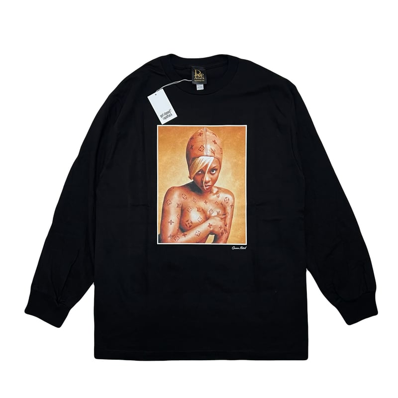 RAP ATTACK・Queen Bitch Tee RAP ATTACK “Queen Bitch” L/S Tee (Black) ※ATTAC