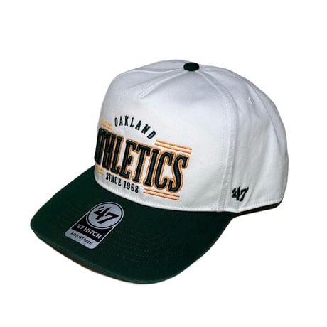 47 Athletics Stream Line ’47 HITCH (White x Dark Green)｜フォーティーセブン アスレチックス ’47 ヒッチ（ホワイト×ダークグリーン）