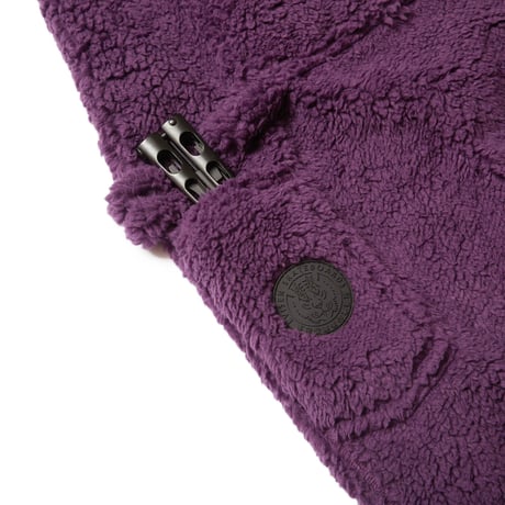 EVISEN × 髙田音楽制作事務所 FEELIN’ SHAGGY FLEECE PANTS (Purple)｜エヴィセン × 髙田音楽制作事務所 フィーリン シャギー フリース パンツ（パープル）