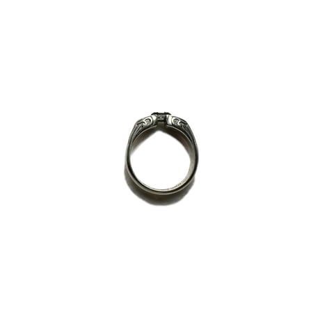 DND4DES Honeysuckle Pattern Small Ring (925 SILVER)｜ディーエヌディーフォーデス ハニースクル パターン スモールリング（925シルバー）