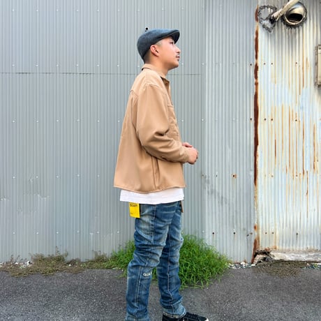 JOHN SOFIA Fleur Longsleeve Shirts (Camel)｜ジョンソフィア フルール ロングスリーブシャツ（キャメル）