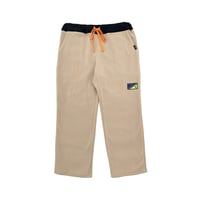JOHN SOFIA After Zone Fleece Trousers (Beige/Black)｜ジョンソフィア アフターゾーン フリーストラウザーズ（ベージュ/ブラック）