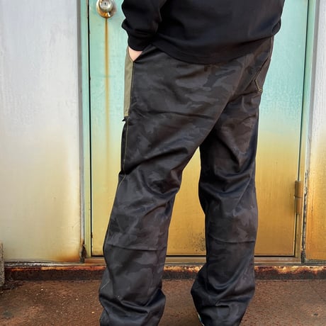 JOHN SOFIA Mixed by After Zone Trousers (Black Camo)｜ジョンソフィア ミックスド バイ アフターゾーン トラウザーズ（ブラックカモ）