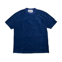 JOHN SOFIA Pile S/S Tee (Midnight)｜ジョンソフィア パイルショートスリーブTシャツ（ミッドナイト）