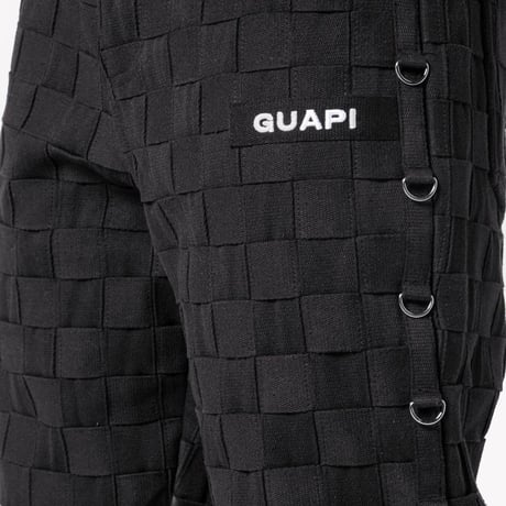 GUAPI Obsidian Black Braided Pant (Black)