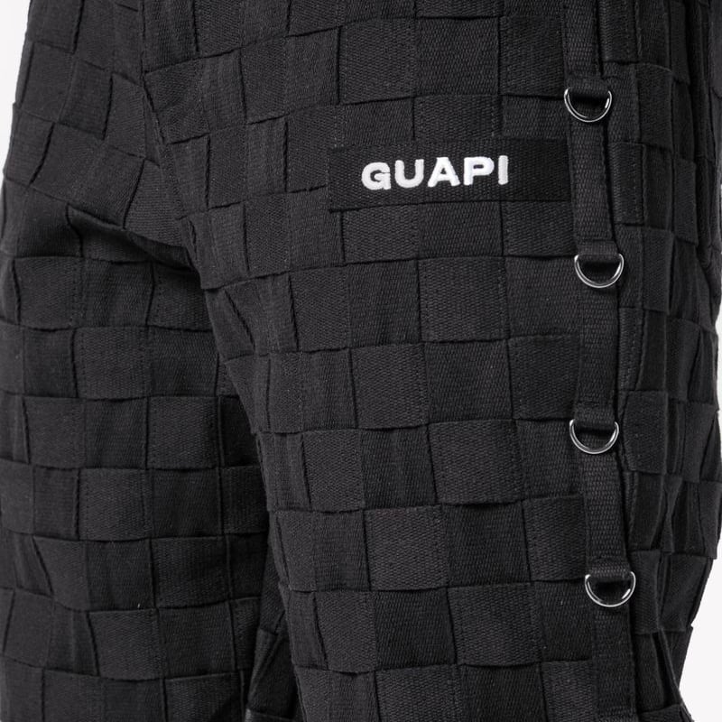GUAPI Obsidian Black Braided Pant (Black) | Att