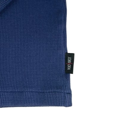 JOHN SOFIA RINGER THERMAL KNIT (NAVY)｜ジョンソフィア リンガー サーマル ニット（ネイビー）