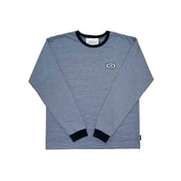 JOHN SOFIA JOHN'S LIKES BORDER LONG SLEEVE (GRAY&BLUE)｜ジョンソフィア ジョンズ ライクス ボーダー ロングスリーブ（グレー＆ブルー）