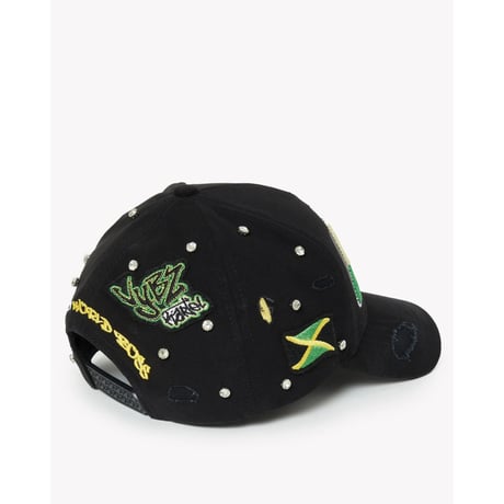 GUAPI × Vybz Kartel Wordboss Snapback (Black)｜グアピ × バイブス・カーテル ワードボス スナップバック（ブラック）