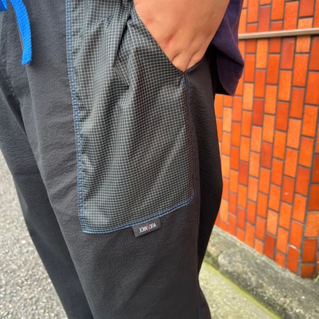 JOHN SOFIA Mixed by After Zone Trousers (Black)｜ジョンソフィア ミックスド バイ アフターゾーン トラウザーズ（ブラック）