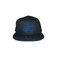 ADG AS Logo 9FIFTY Snapback (Black/Navy)｜エーディージー ASロゴ 9FIFTY スナップバック（ブラック/ネイビー）