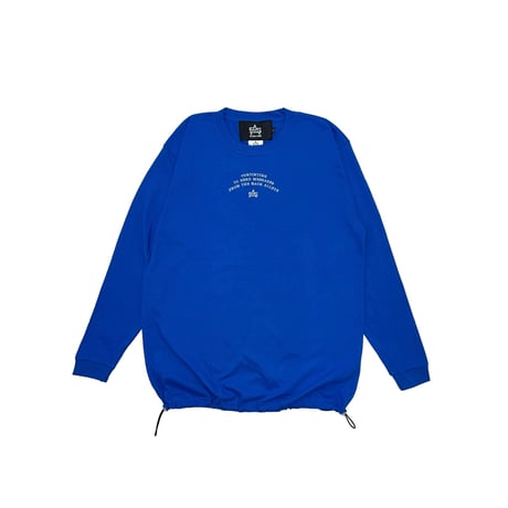 ATTACK ORIGINAL “CONCEPT” Drawcord LS Tee II (Blu)｜アタックオリジナル “コンセプト” ドローコード ロングスリーブT II（ブルー）