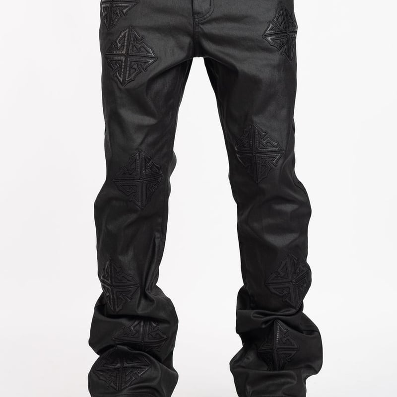 GUAPI DISTRESSED バギー デニム Black size28 【公式通販】