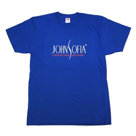 JOHN SOFIA Logo Tee (Royal Blue)｜ジョンソフィア ロゴT（ロイヤルブルー）