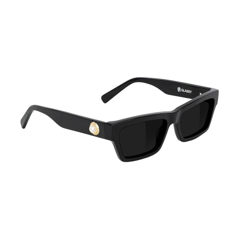Glassy P-LOCS PLUS Black Polarized Sunglasses |...