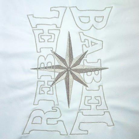 ATTACK ORIGINAL Compass L/S Polo (WHITE)｜アタックオリジナル コンパス ロングスリーブ ポロ（ホワイト）