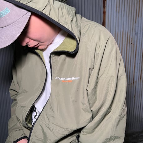 ADG Howl Reversible Hooded Jacket (Grn)｜エーディージー ハウル リバーシブル フーデッドジャケット（グリーン）
