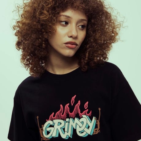 GRIMEY JURASSIC PROUD REGULAR TEE (BLACK)｜グライミー ジュラシックプラウド レギュラー ティーシャツ（ブラック）