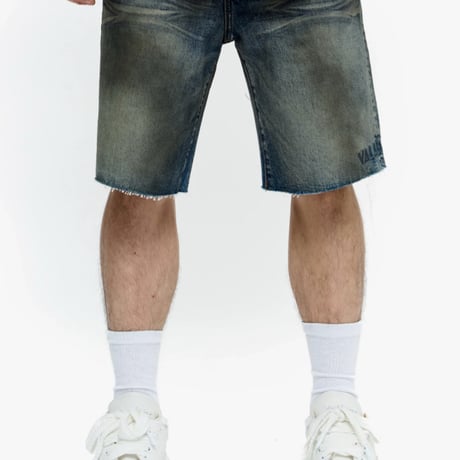 VALABASAS MR. Shorts (Dirty Vintage Blue)｜バラバサス ミスター ショーツ（ダーティ ヴィンテージブルー）