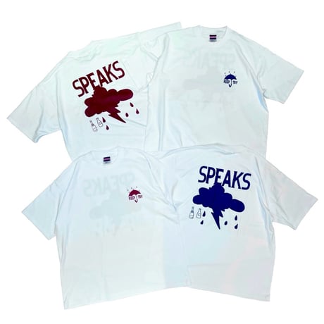 JOHN SOFIA KEEP TRY Tee 3rd Col. (WHT/RED, WHT/BLU)｜ジョンソフィア キープトライ ティー サードカラー（ホワイト/レッド、ホワイト/ブルー）