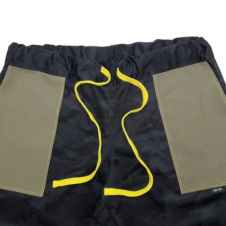JOHN SOFIA Mixed by After Zone Trousers (Black Camo)｜ジョンソフィア ミックスド バイ アフターゾーン トラウザーズ（ブラックカモ）
