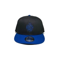 ADG Angel Logo 9FIFTY Snapback (Black/Blue)｜ADG エンジェルロゴ 9FIFTY スナップバック（ブラック/ブルー）