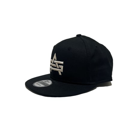ADG AS Logo 9FIFTY Snapback (Black/Beige)｜エーディージー ASロゴ 9FIFTY スナップバック（ブラック/ベージュ）