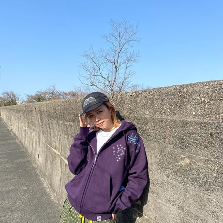 ADG Next Escape Zip Hoodie (Dark Purple)｜エーディージー ネクストエスケープ ジップフーディー（ダークパープル）