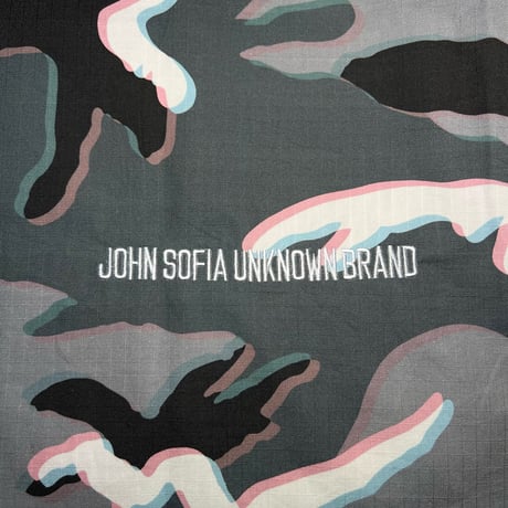 JOHN SOFIA RIPSTOP 3D CITY CAMO SHIRT (GRAY)｜ジョンソフィア リップストップ 3D シティカモ シャツ（グレー）