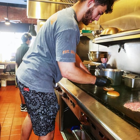 Cookman Chef Pants Short Light Paisley (Black)｜クックマン シェフパンツ ショート ライトペイズリー（ブラック）