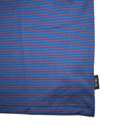 JOHN SOFIA Border Half Sleeve Tee (Brown, Navy, Mustard, Lt Grey, DK Grey)｜ジョンソフィア ボーダーハーフスリーブTシャツ