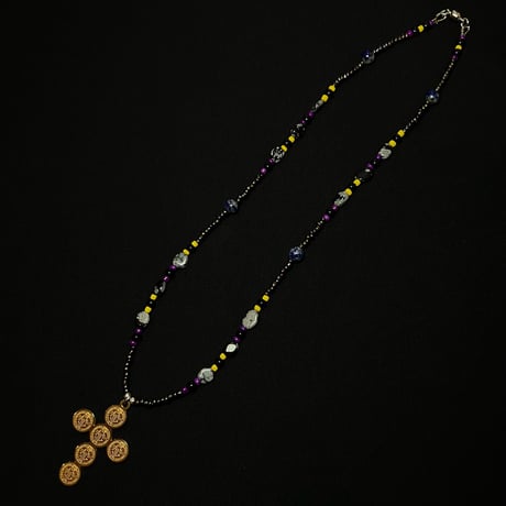 JOHN SOFIA Six Messiah Beads Necklace (Gold)｜ジョンソフィア シックスメサイア ビーズネックレス（ゴールド）