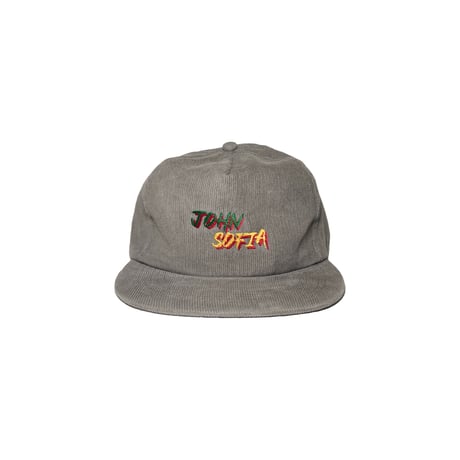JOHN SOFIA Rasta Corduroy Snapback (Gray)｜ジョンソフィア ラスタ コーデュロイ スナップバック（グレー）