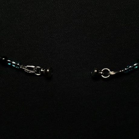 JOHN SOFIA Eye Beads Necklace (Brown)｜ジョンソフィア アイビーズネックレス（ブラウン）