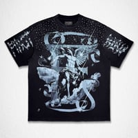 FIRST ROW GOD’S FAVORITE HEAVENFALL TEE (Black)｜ファーストロウ ゴッズ フェイバリット ヘブンフォール ティー（ブラック）