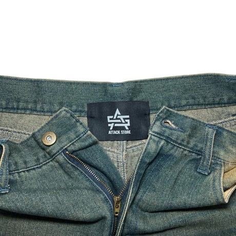 ADG “Hoshi no Ko” Over Dye Jeans (Indigo/Brn)｜ADG “星の子” オーバーダイデニム（インディゴ/ブラウン）