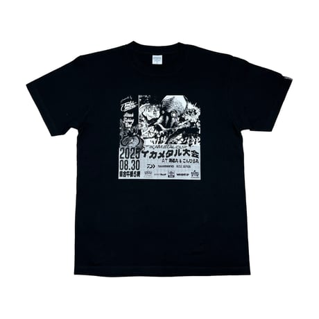 AFC 20250830 IKAMETAL CUP TEE (BLACK)｜エーエフシー 20250830 イカメタルカップ TEE（ブラック）