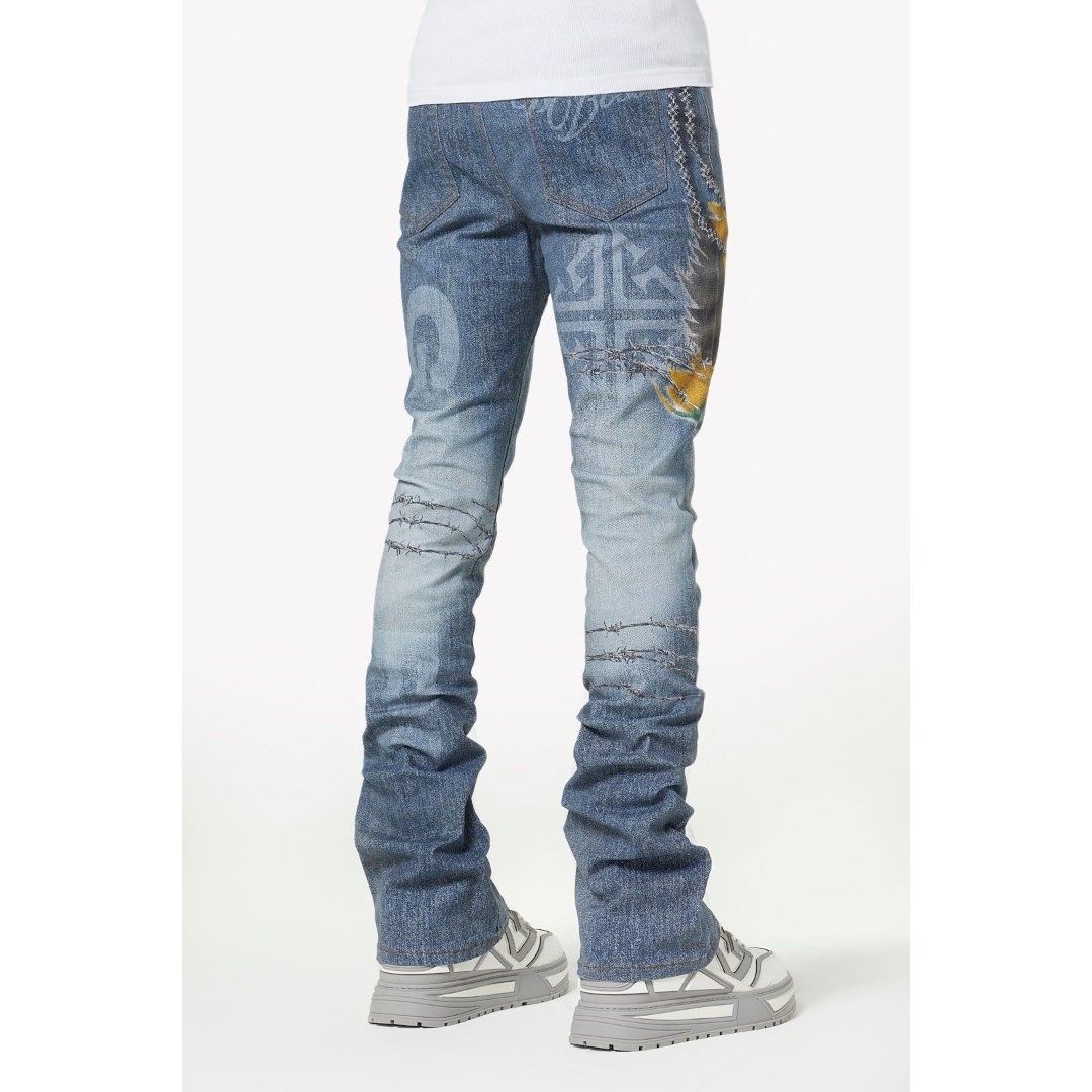 GUAPI × Vybz Kartel World Boss Freedom Denim V1
