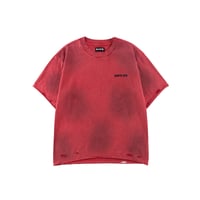 SUPPLIER Distressed Tribal Iron Cross Logo Tee (RED)｜サプライヤー ディストレスト トライバル アイアン クロス ロゴティー（レッド）