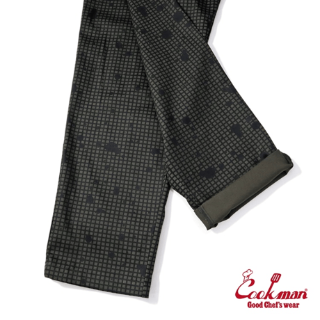 Cookman Chef Pants Sauce Splash Camo (Black)｜クックマン ソーススプラッシュ カモ シェフパンツ（ブラック）