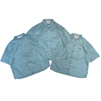 JOHN SOFIA Fresh Wind SS Shirts (Sky/Mint, Sky/Wht, Sky/Blk)｜ジョンソフィア フレッシュウィンド ショートスリーブシャツ